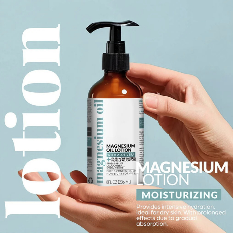 Pain Relief Magnesium Oil + Lotion