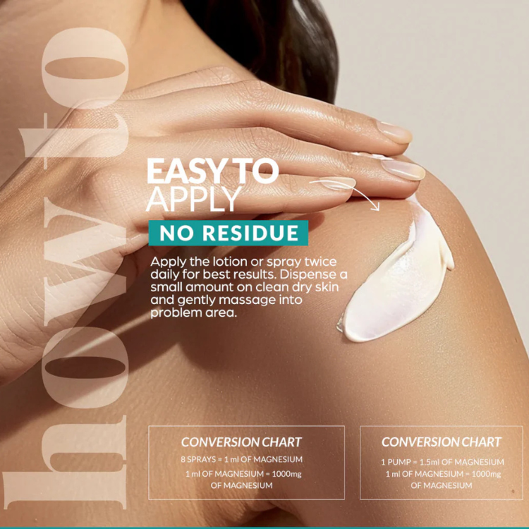 Pain Relief Magnesium Oil + Lotion