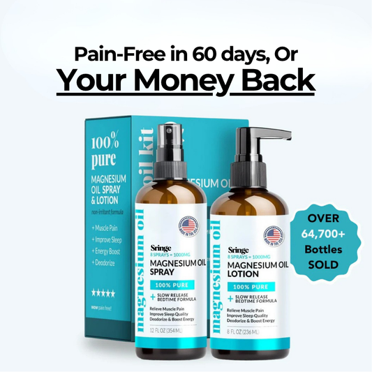 Pain Relief Magnesium Oil + Lotion